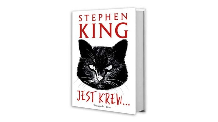 okładka książki Stephena Kinga, Jest krew...