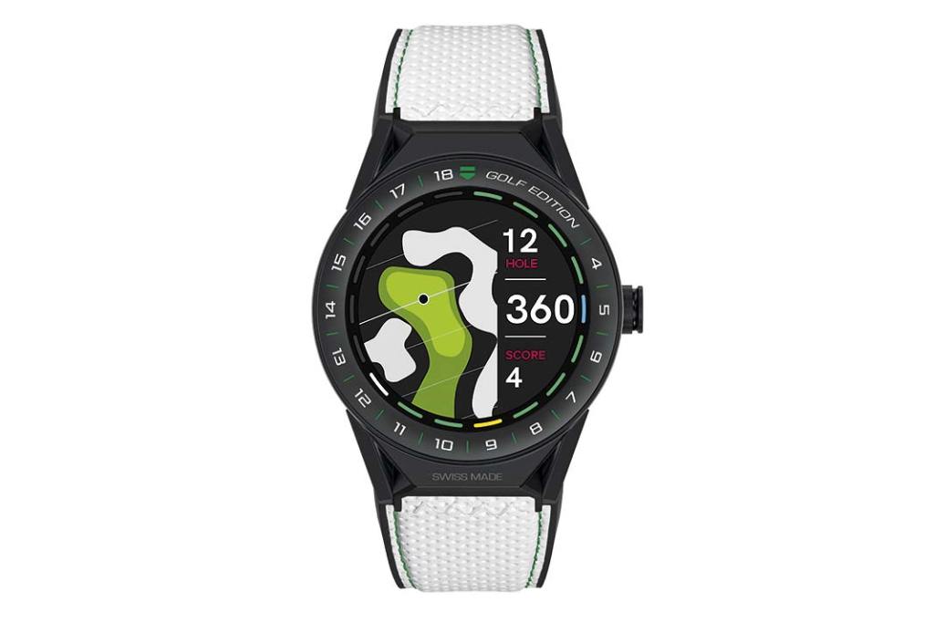 Prezenty na Święta. Zegarek sportowy Connected Modular 45 Golf Edition od Tag Heuer