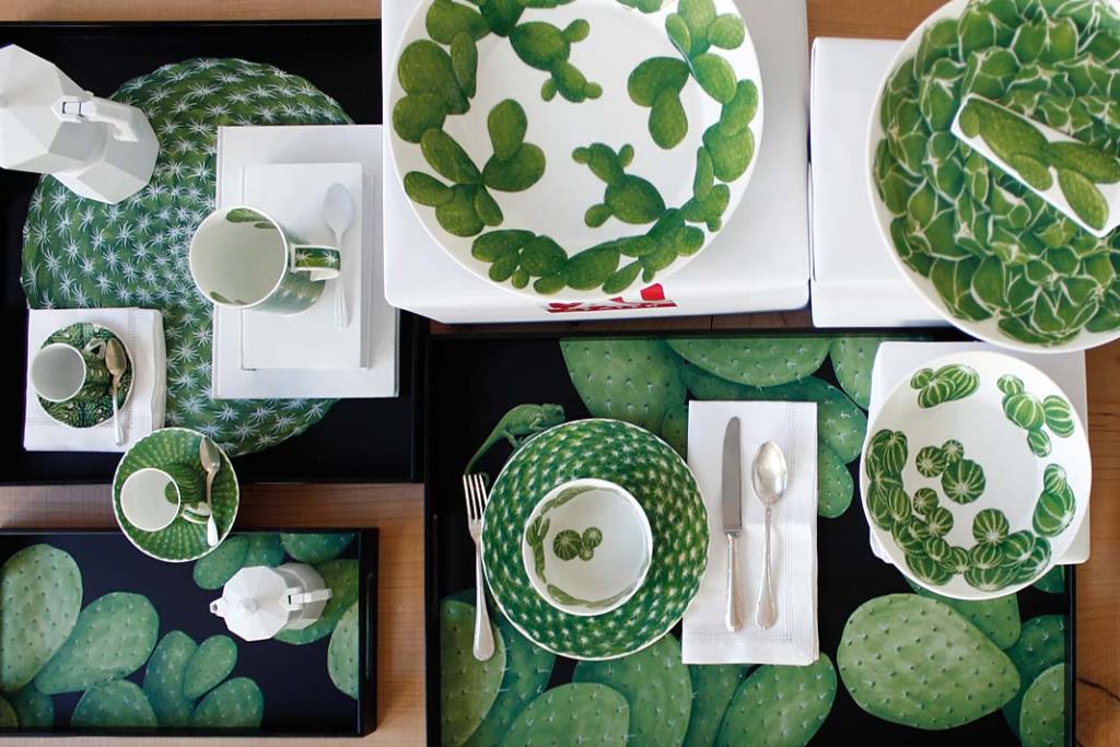 Kolekcja zastawy stołowej Cactus z oferty marki Taitu