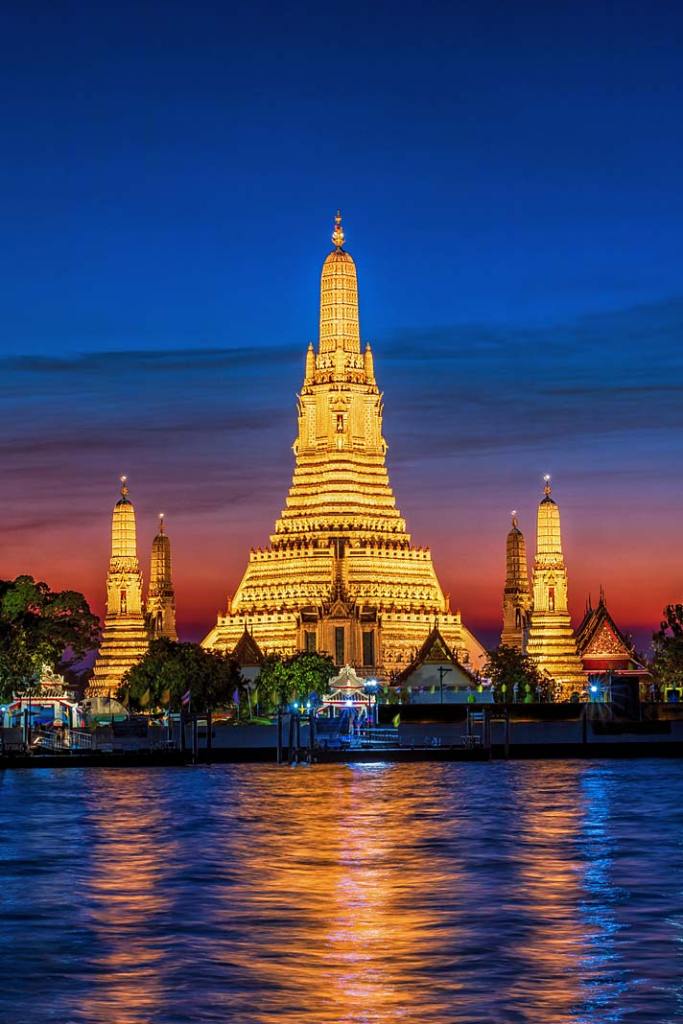 Atrakcje Bangkoku. Świątynia Świtu Wat Arun