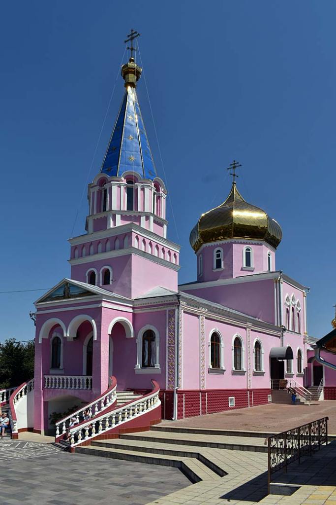 Mołdawia. Cerkiew w kompleksie klasztornym w Ceadîr‑Lunga w Gagauzji
