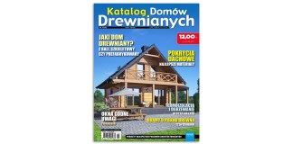 okładka Katalogu Domów Drewnianych nr 1/2023