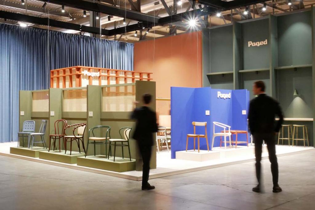 Paged_salonedelmobile_hall5-stoisko marki w Mediolanie