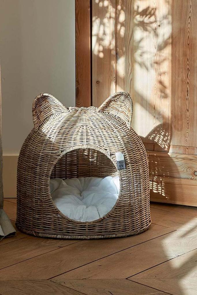 Domek-dla-kota-Lovely-Kitten-Riviera-Maison_akcesoria dla zwierząt