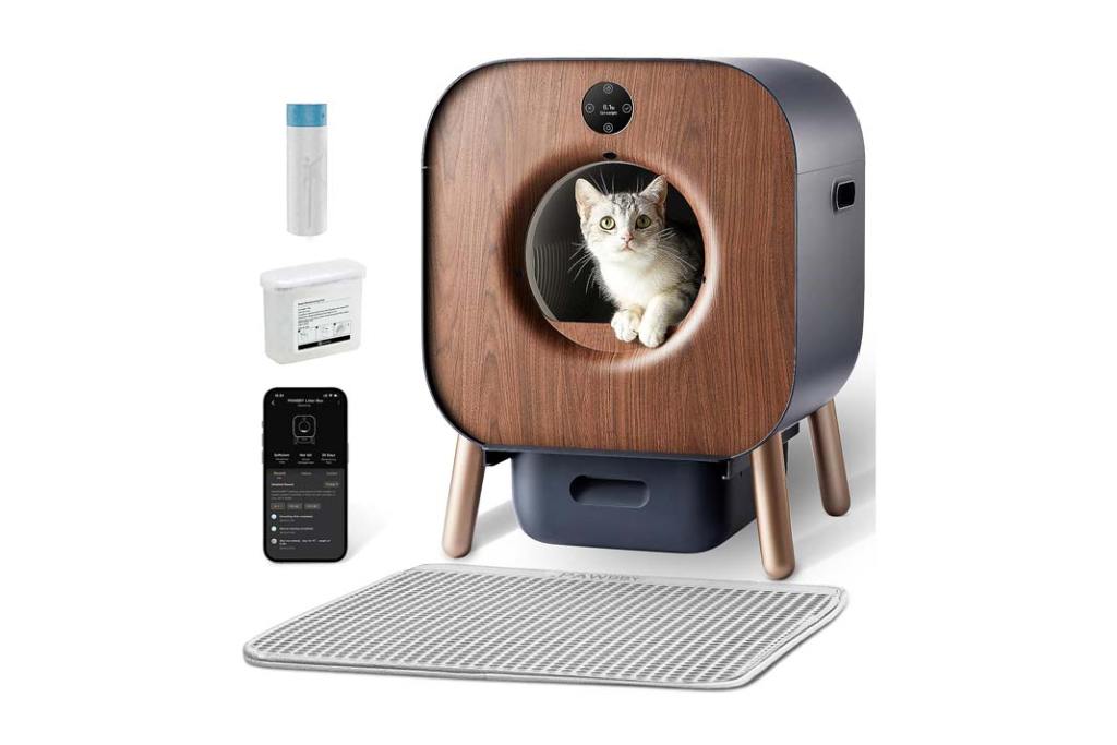 pawbby_samoczyszcząca kuweta_akcesoria dla zwierząt