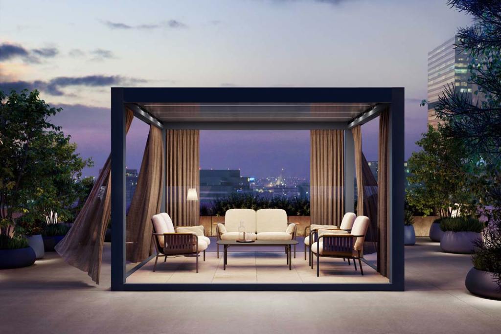 Gandiablasco-Pergola zewnętrzna