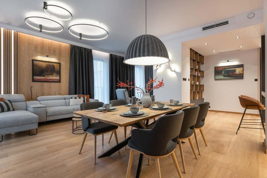 wnętrze ze smakiem apartament w centrum Warszawy smak życia