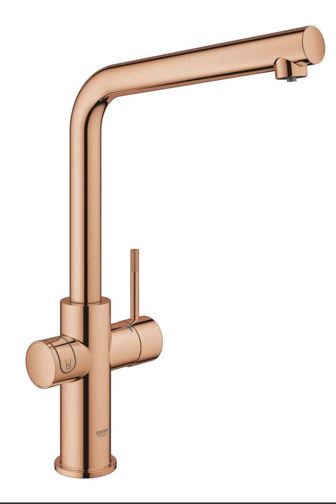 GROHE-Blue-Home-L-spout_Warm-Sunset zdrowa woda