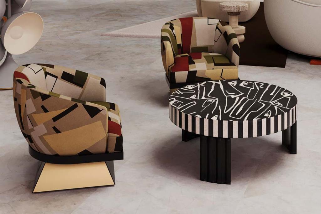 designerski, okrągły stolik kawowy hommes-studio-tapis-studio-neomodernism-metaroom