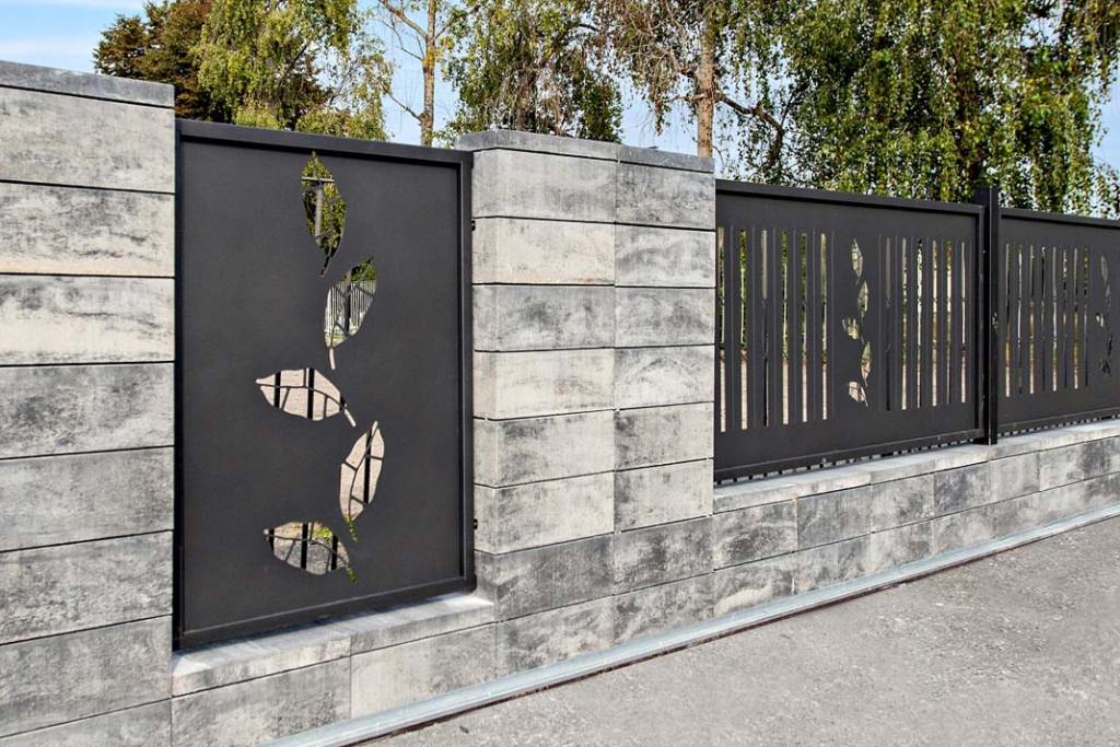 Ogrodzenie Kwarc CNC wykonane jest w oparciu o proces obróbki CNC, który zapewnia solidność i wyróżnienie posesji oryginalnym wzorem na tle innych _ ogród z pomysłem