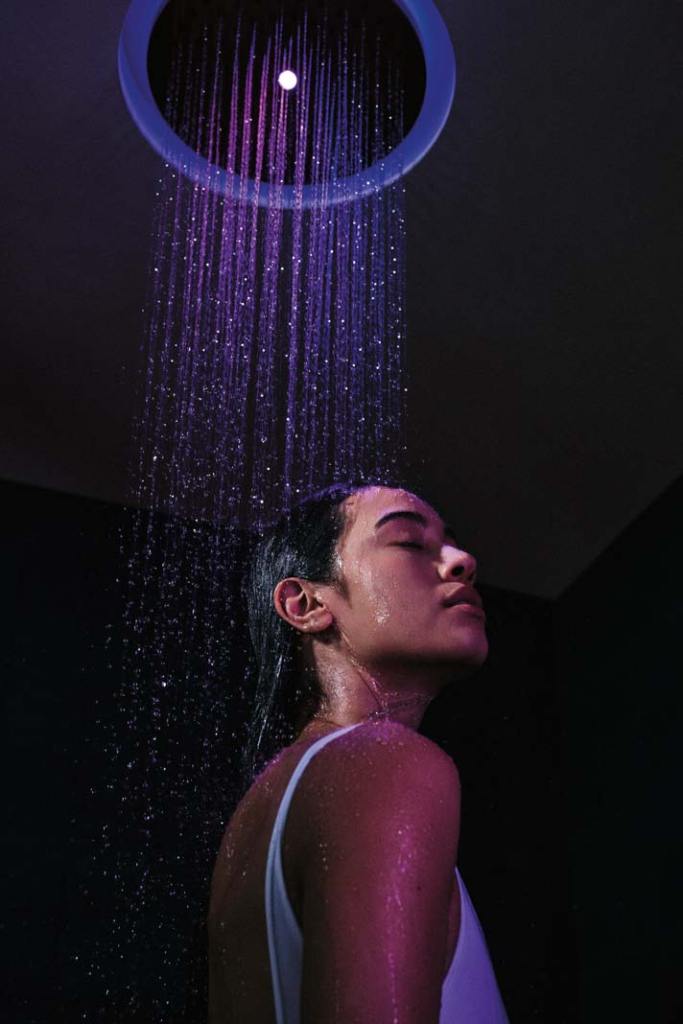 Dornbracht_Rain-Showers deszczownia z chromoterapią