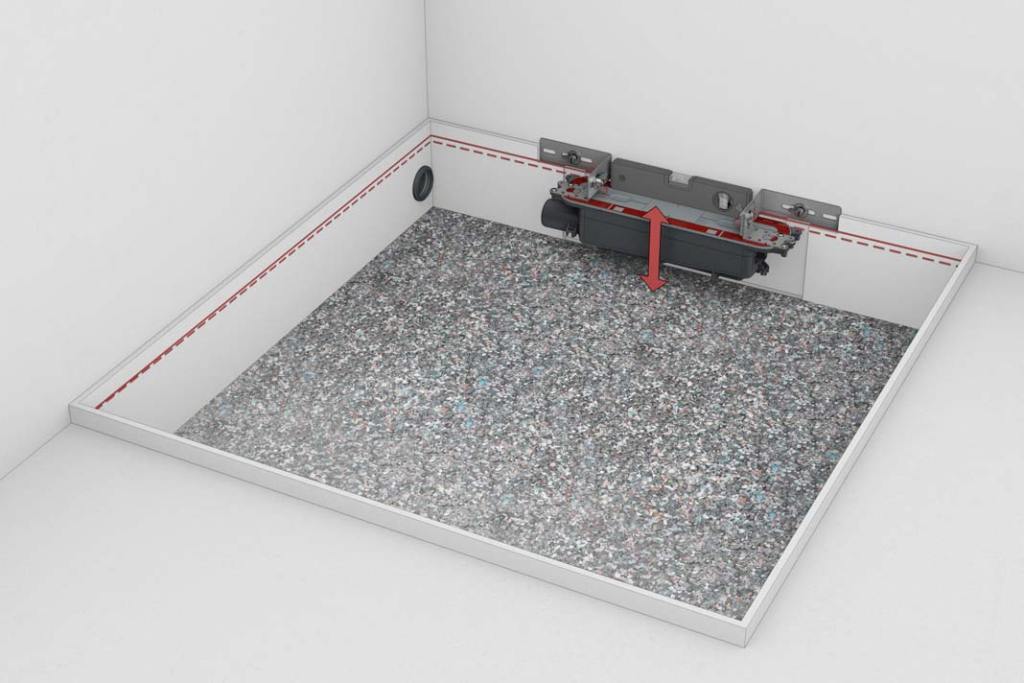 2. Osadzenie kolana odpływowego z wykorzystaniem mocowań ściennych